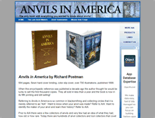 Tablet Screenshot of anvilsinamerica.com